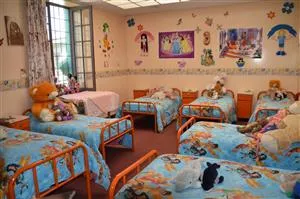 De 5-6 åriges sovesal