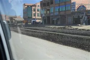 Der bygges veje som aldrig før i El Alto
