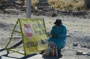 Brøddame ved politikontrol - eller ...