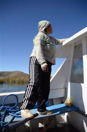 Skipper kan også med foden