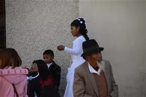 Og en sød brudepige